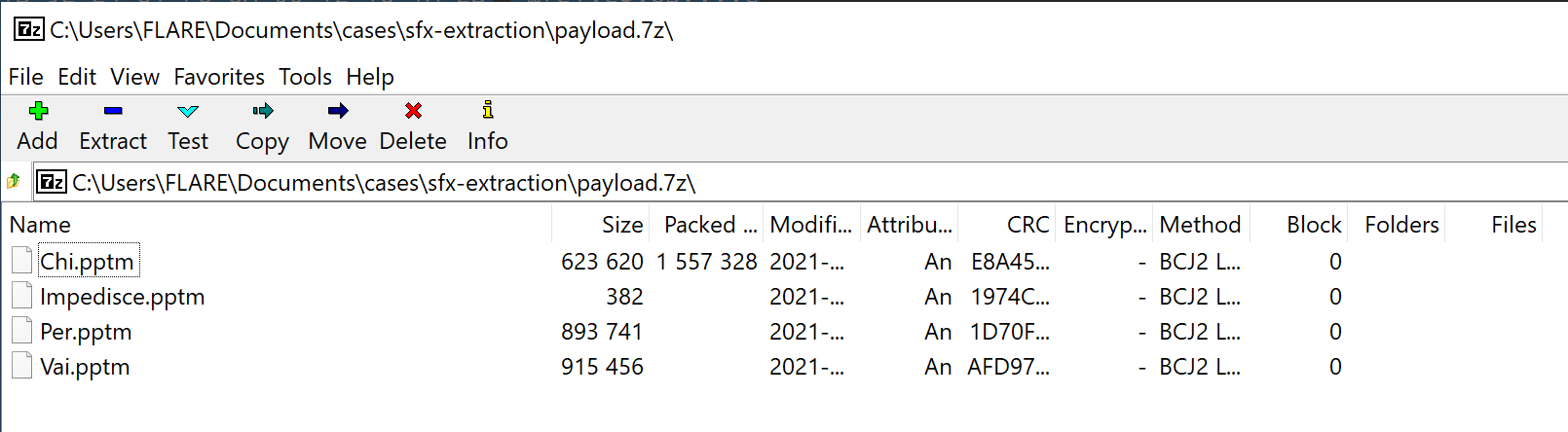 Extracting Malicious Payloads from SFX Self-Extracting Installers